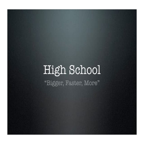 High School Life Skills