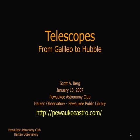 How Telescopes Work