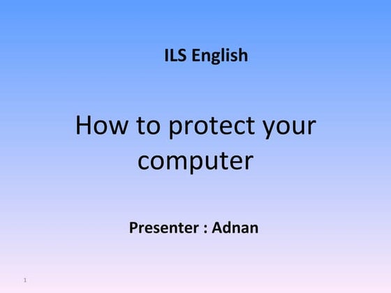 How To Protect Your Computer Data photo