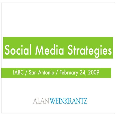 Social Media / IABC San Antonio