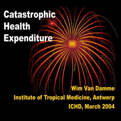 Ichd 2004 H Pol 6 Catastrophic Health Expenditure