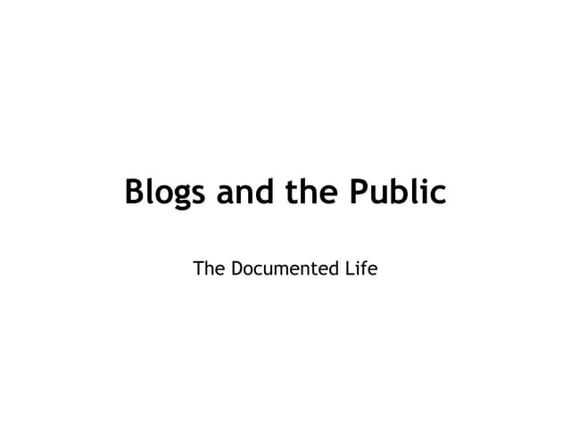 Itec830 Class Presentation 1