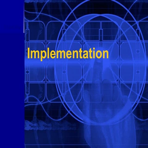 Implementation Presentation A