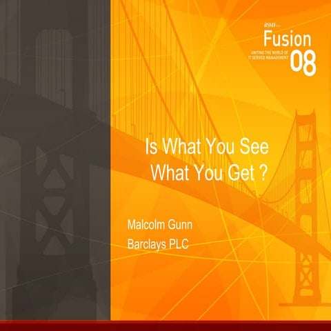 Is What You See What You Get