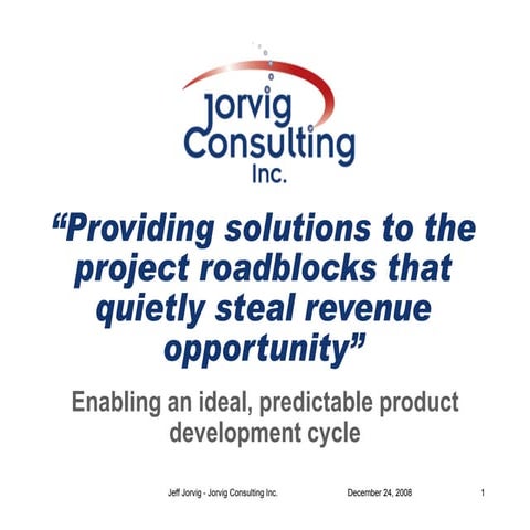About Jorvig Consulting