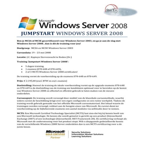 Jumpstartwindowsserver2008