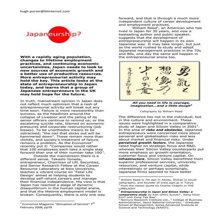 Japan Close Up Article | PDF