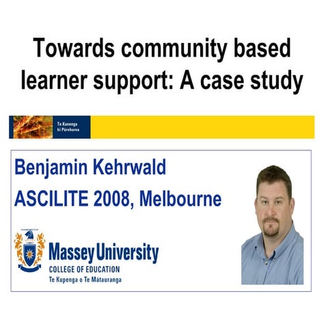Kehrwald Ascilite2008