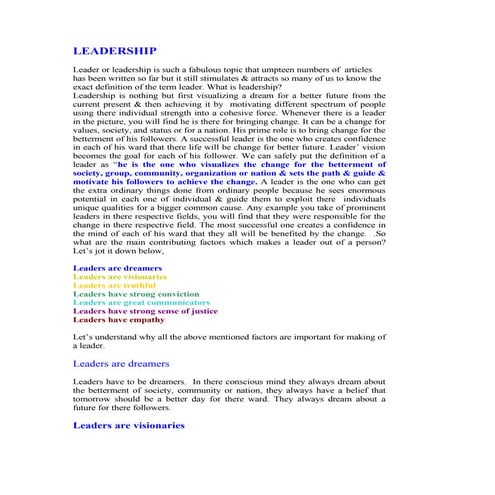 Adjutant General organizational vision - Slides | PPT