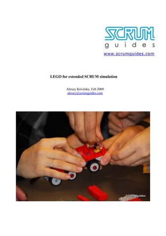Lego For Extended Scrum Simulation