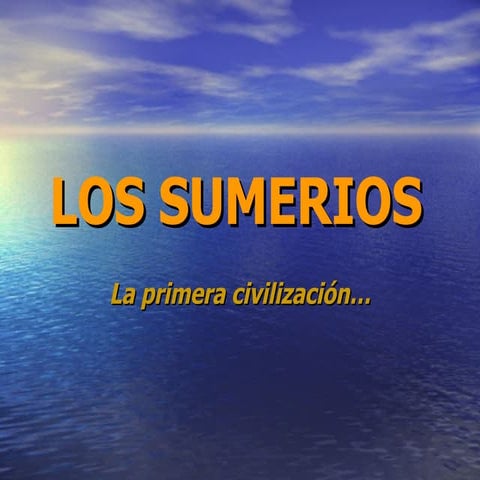Los Sumerios
