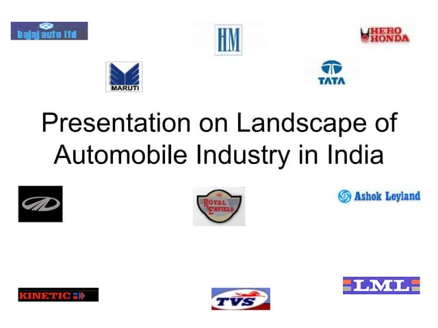 Landscape Of Automobile Industry In...