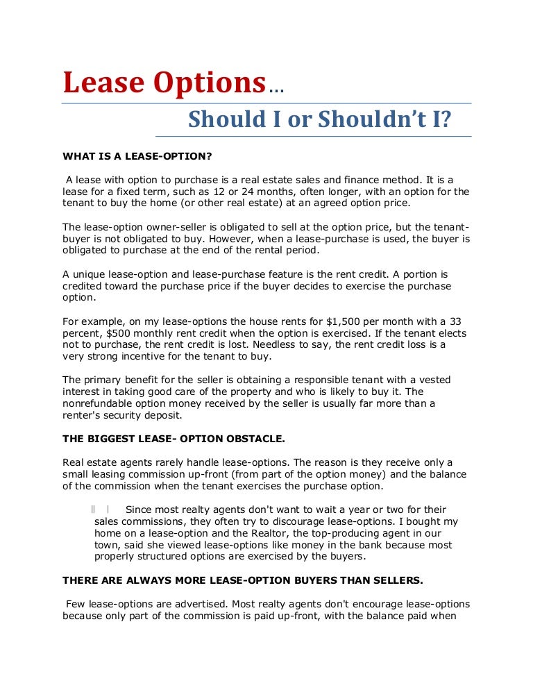 should i buy my lease