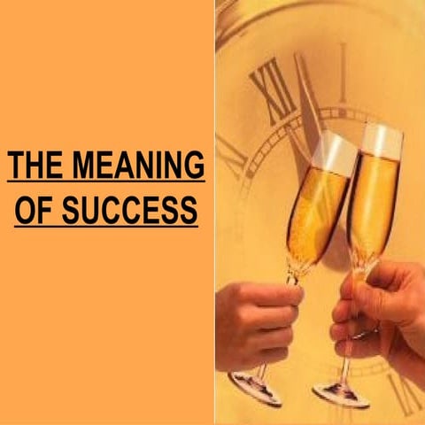 Meaning Of Success