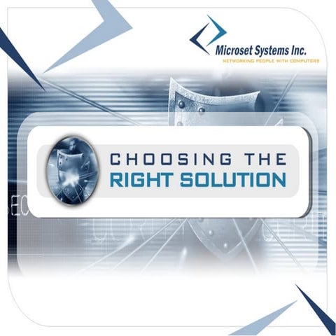 Microset Security Presentation