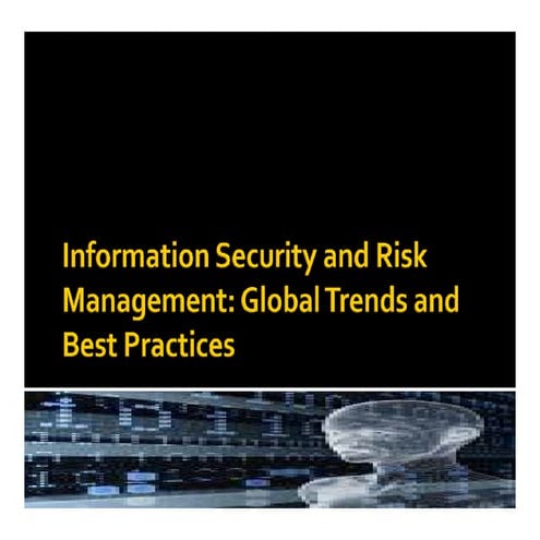 Microsoft Power Point   Information Security And Risk Managementv2