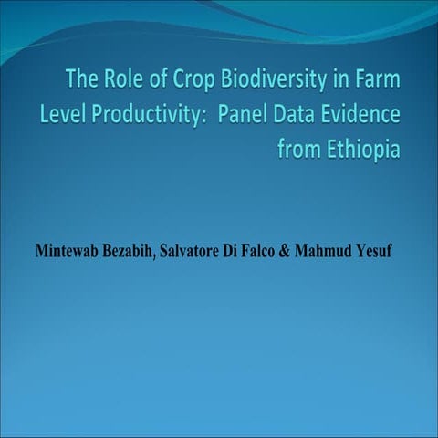 Mintewab Biodiversity And Productivity1