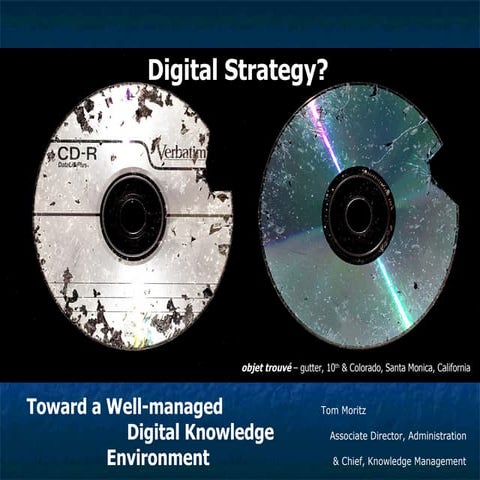 Moritz iSchools at The Getty Dec, 2007