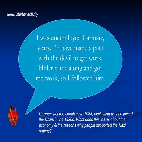 Hitler economic state | PDF