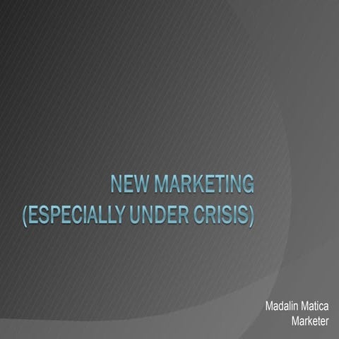 New Marketing