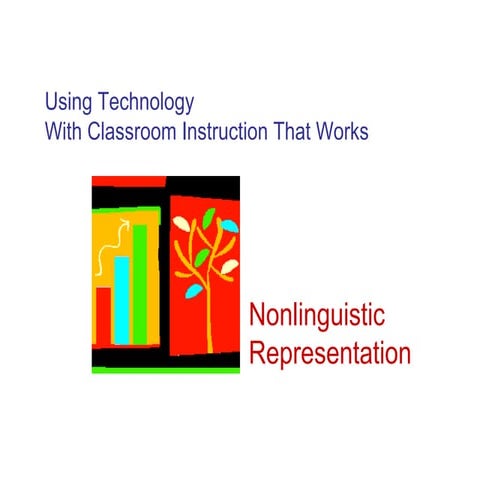 Marzano: Nonlinguistic Representation
