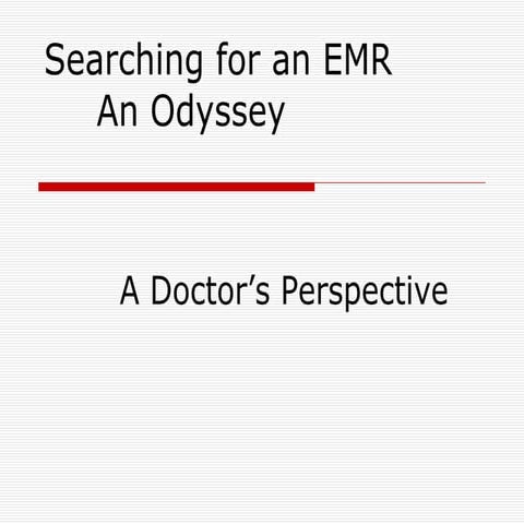 Odyssey EMR