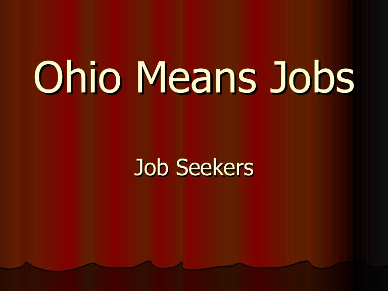 Ohio Means Jobs