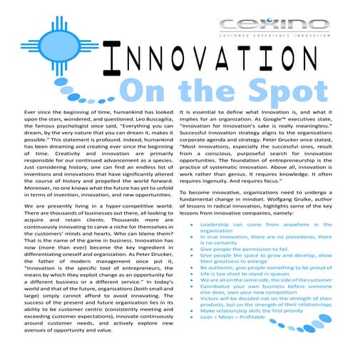 On The Spot Innovation