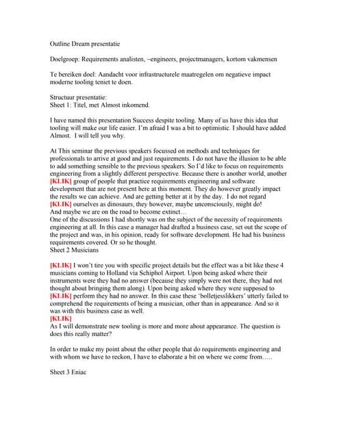 Notes for Evolutionary Development Methodology | PDF