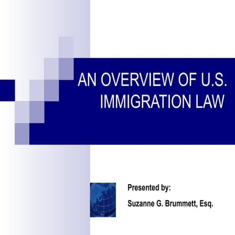Overview U S  Immigration Law