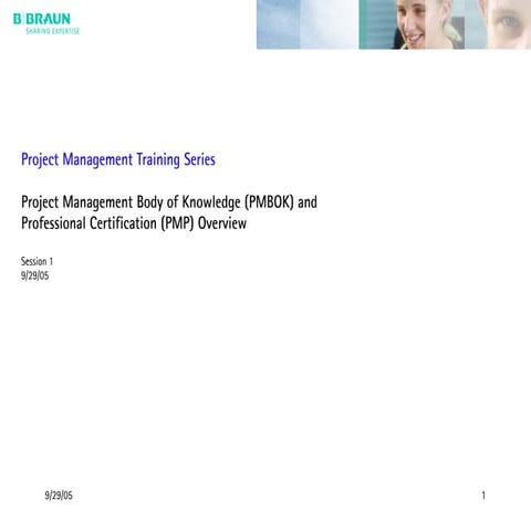 Pmp Prep Session 1 Overview