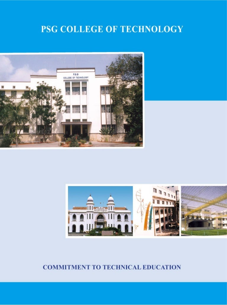 PSG Tech College Profile