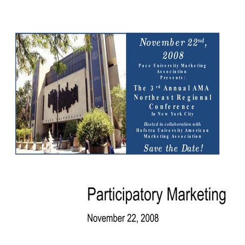 Participatory Marketing 