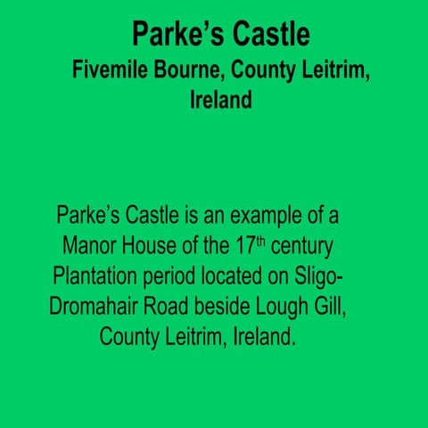 Parke’S Castle