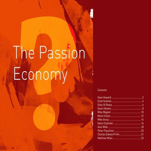 Passion Economy