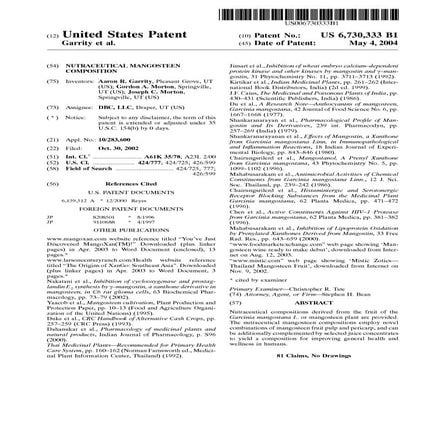 Patent 6730333