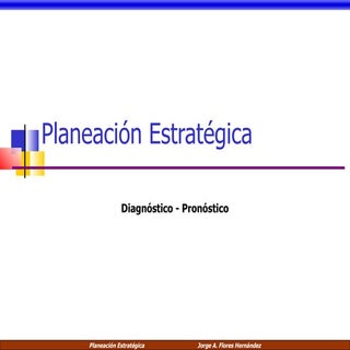 Planeación Estratégica Diagnostico
