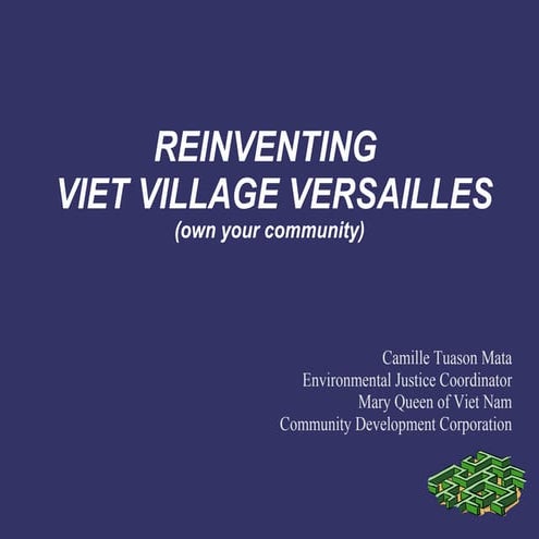 Race Place Presentation