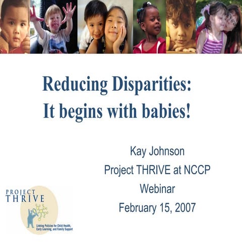 Reducing Disparities