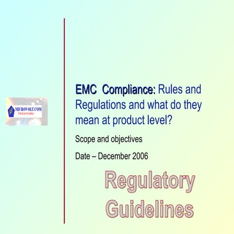 Regulatory Best Practices