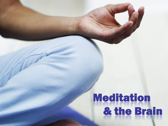 Meditation Research Findings