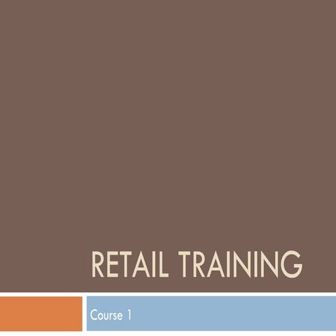 Retail Training