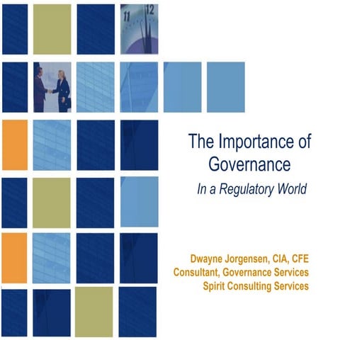 Need For Corporate Governance