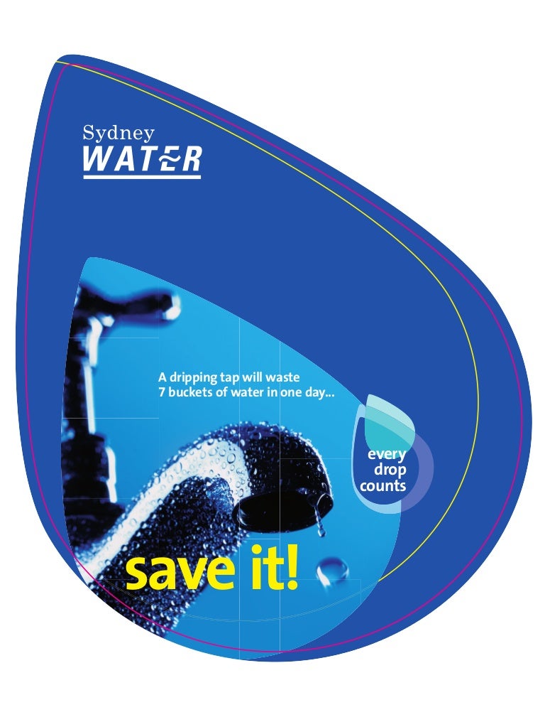 Sydney Water Save It A Dripping Tap Will Waste 7 Buckets Of Water…