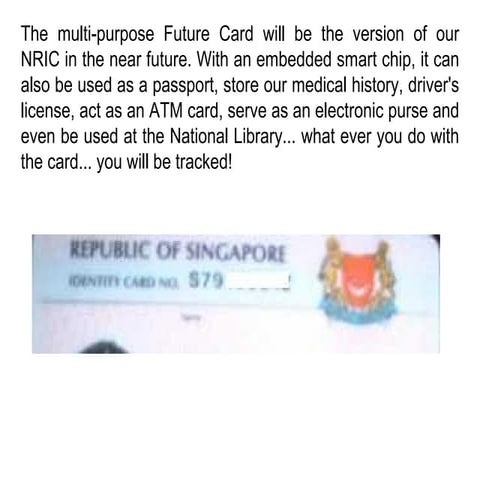 Singapore Future Card