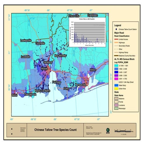Species Count Base Map