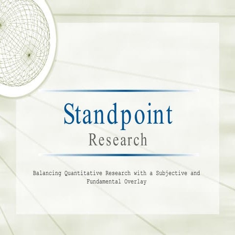 Standpoint Presentation 03 01 09 Y