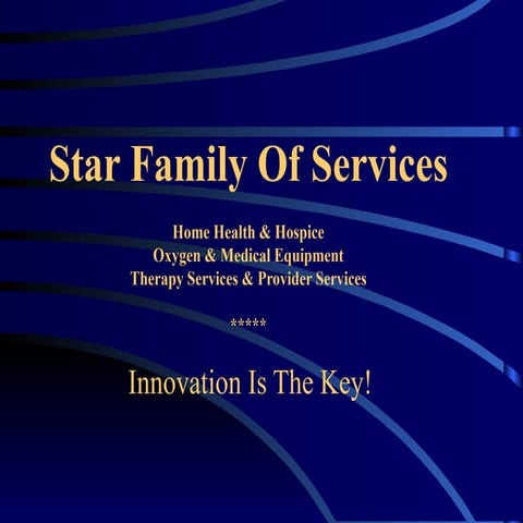 Star Care Innovation Focus