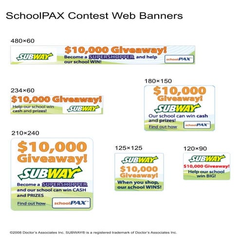Contest Web Banners | PDF