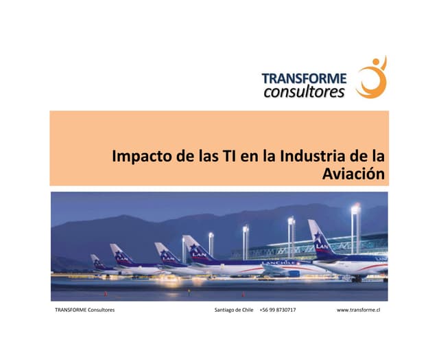 TI en Aviación Comercial
